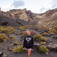 Hiking in and around volcanoes is one of the best things to do in Lanzarote