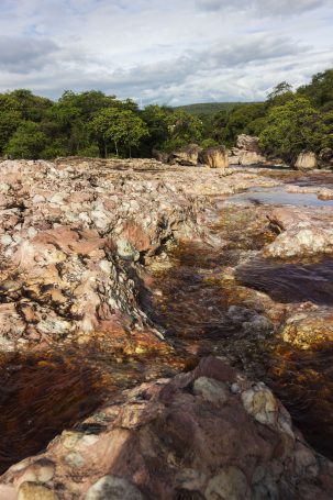 Chapada Diamantina_Serrano the beautiful and colorful rocks at serrano in Chapada Diamantina